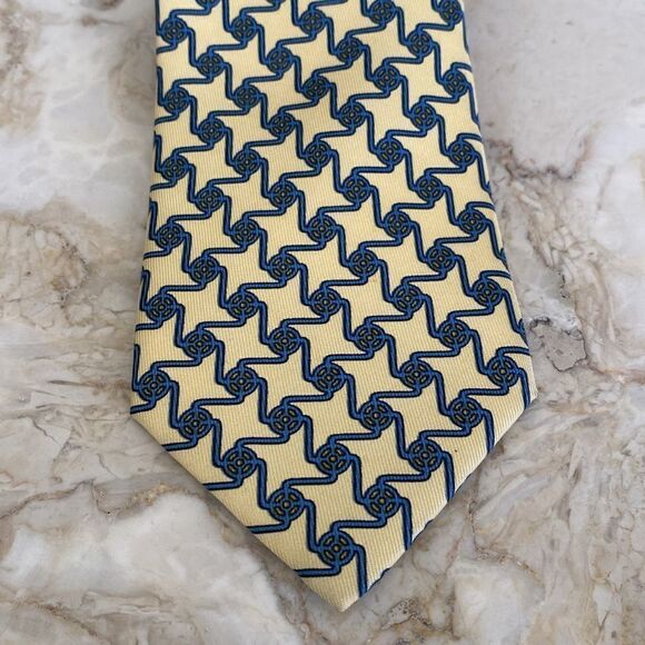 Hermes 100% Silk Tie - Picture 3 of 10